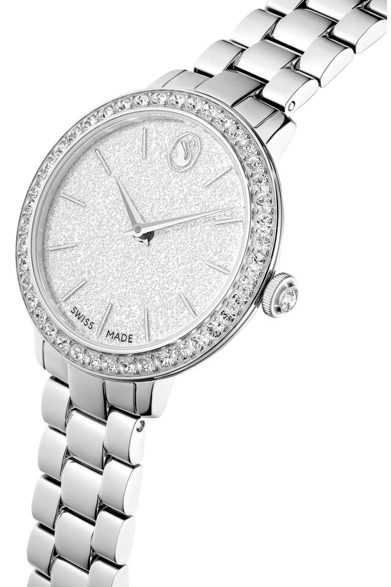 Matrix Bracelet Watch, 30mm, Alternate, color, SILVER