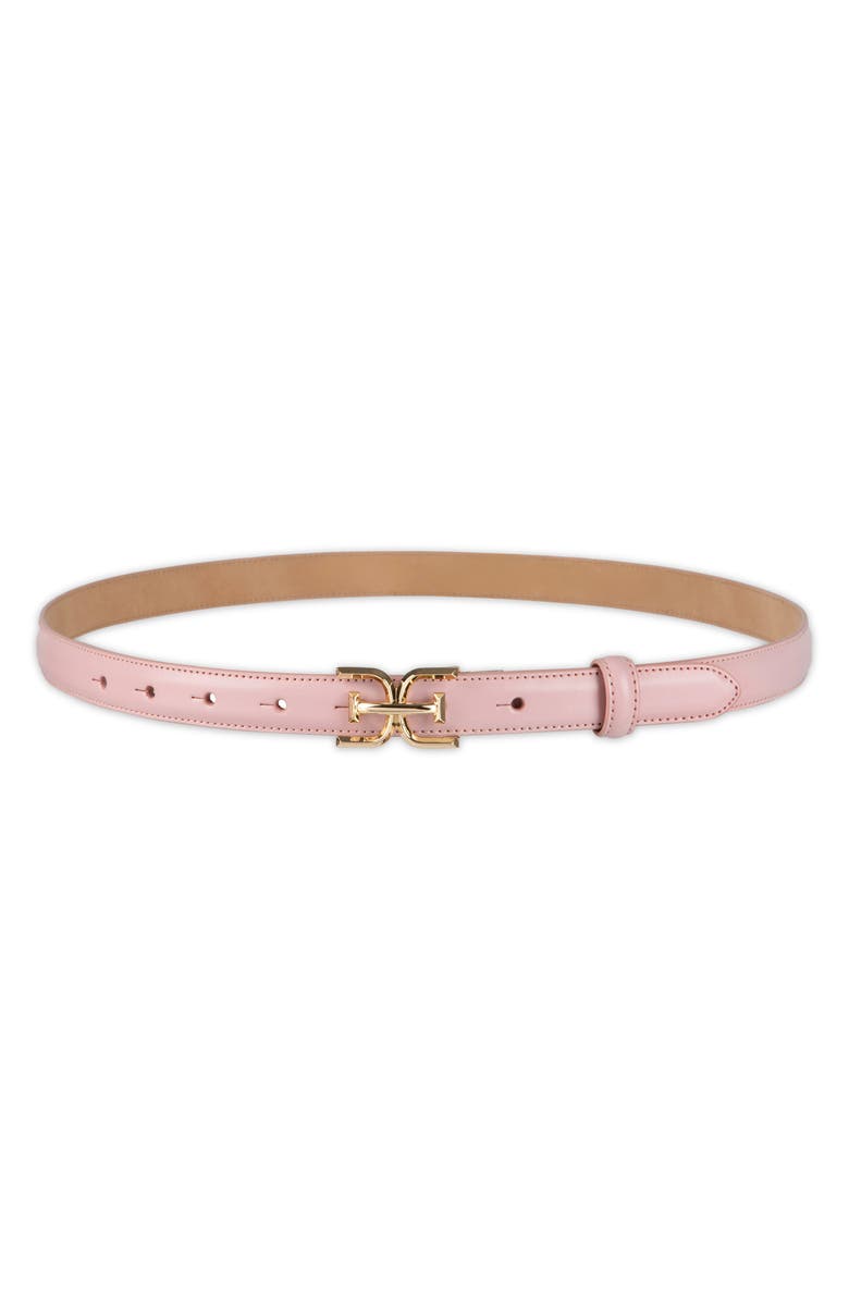 Sam Edelman Feather Edge Patent Leather Belt, Alternate, color, Pink
