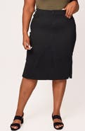 SLINK Jeans Denim Midi Skirt