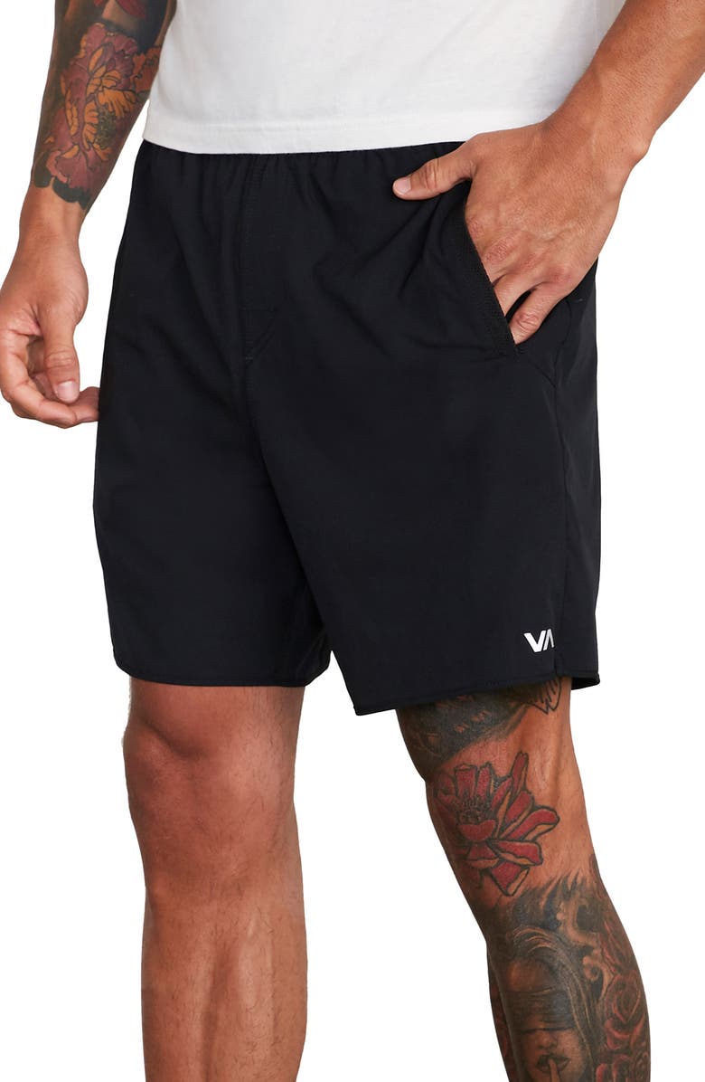 RVCA Yogger IV Athletic Shorts, Alternate, color, 