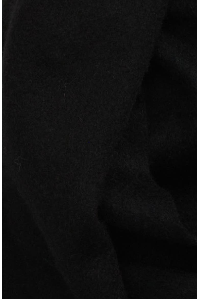 Work In Progress Clan Wool Scarf, Alternate, color, BLACK