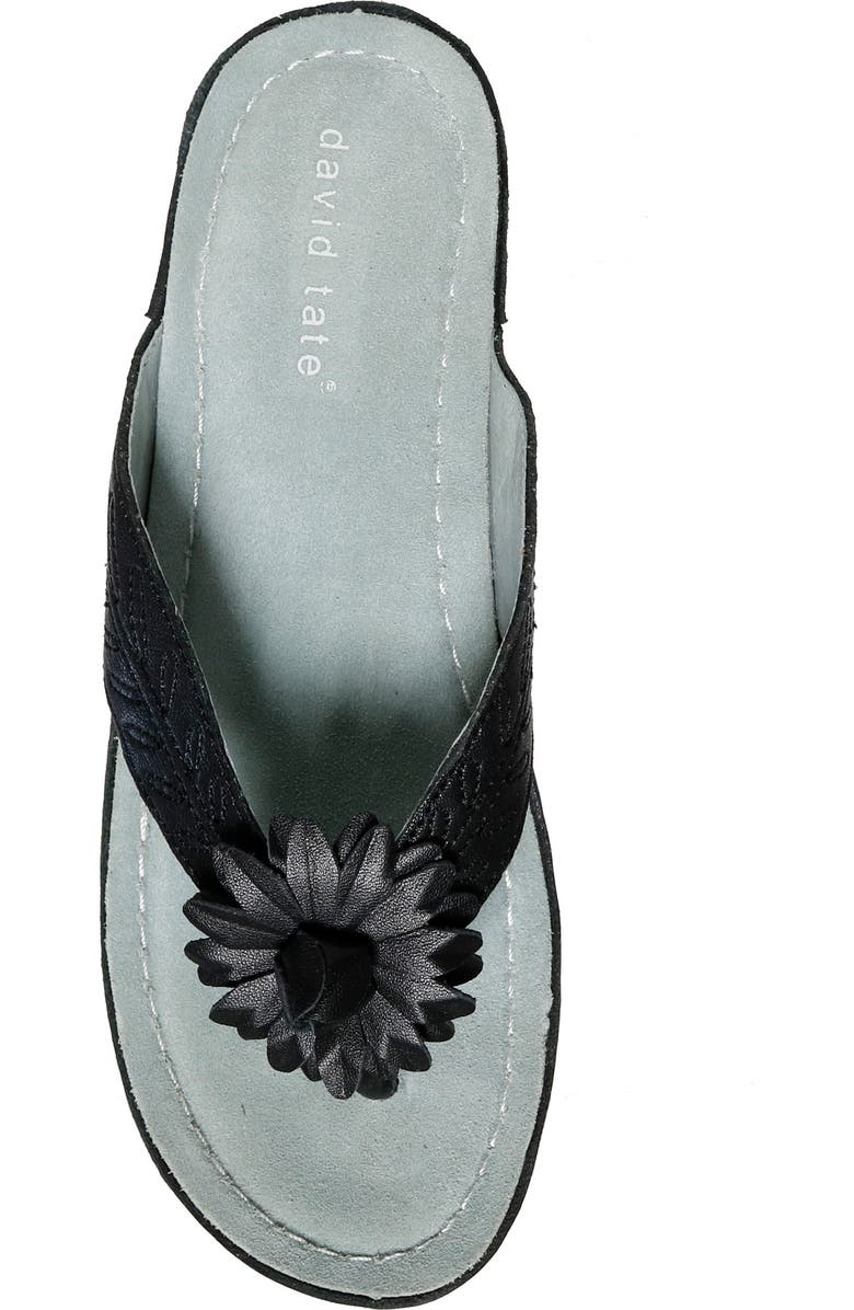 David Tate Goldie Wedge Flip Flop, Alternate, color,