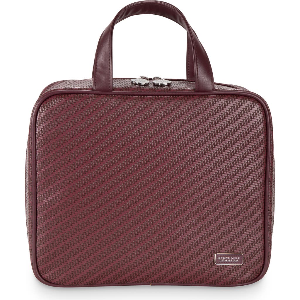 Stephanie Johnson Tropea Onyx Martha Large Brief Makeup Case