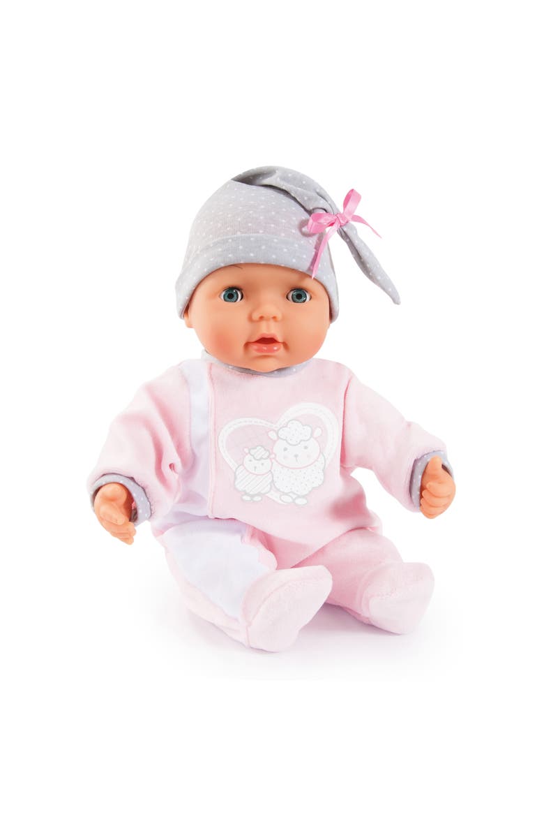 Piccolina 15 Inch Interactive Baby Doll Sounds, Main, color, Multicolored