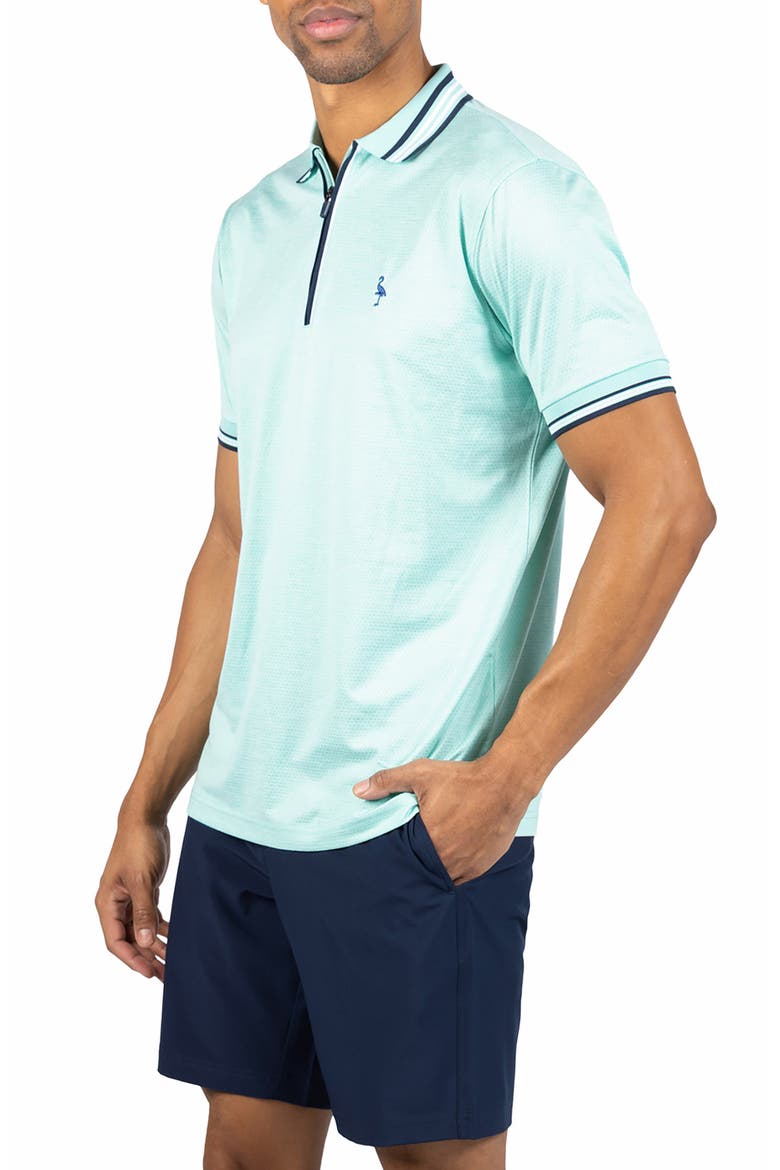 Performance Mesh Polo, Alternate, color, SPEARMINT