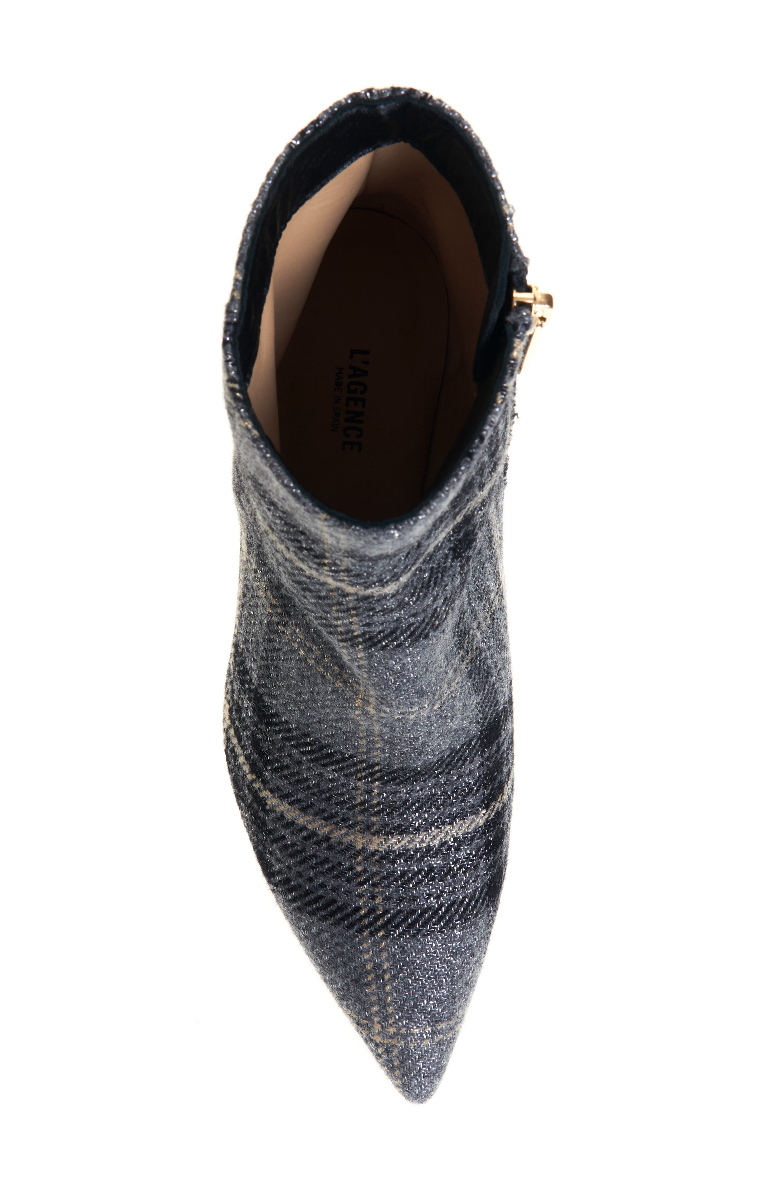 Aimee Stiletto Bootie, Alternate, color, GREY COMBO