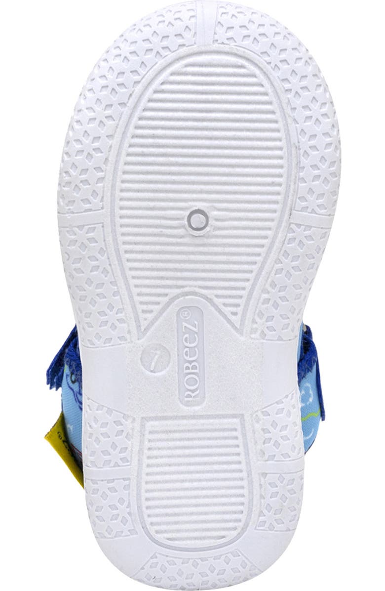 Robeez<sup
®</sup
Kids
Car Doodles Sandal, Alternate, color, Medium Blue