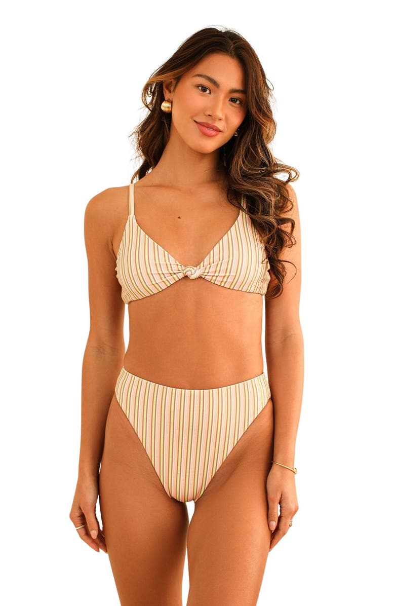 Dippin Daisys Seashore Bottom, Main, color, Nostalgia Stripe