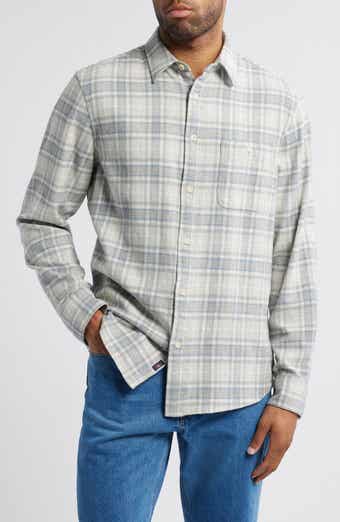Faherty Plaid Super Brushed Stretch Flannel Button-Up Shirt