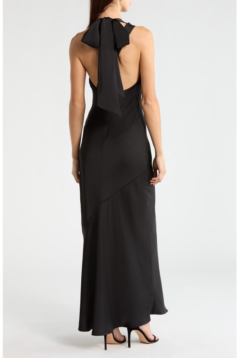 astr the label satin slip dress Florianne Satin Maxi Dress