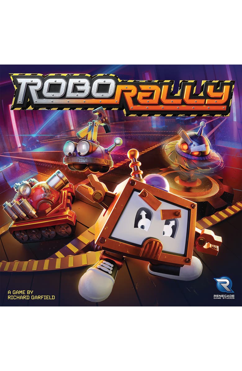 Renegade Game Studios Robotic Chaos Racing Game, Alternate, color, Multicolored