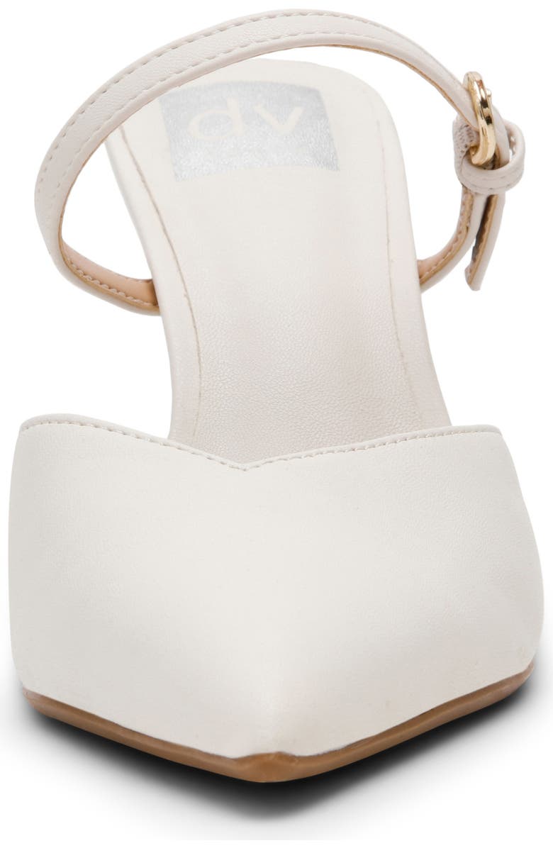 DV by Dolce Vita Geanie Pointed Toe Pump, Alternate, color, Ivory Smooth