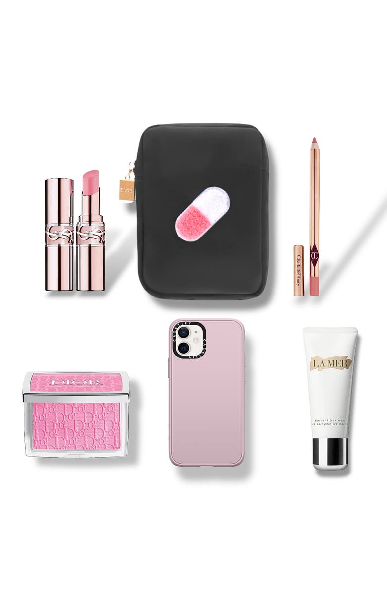 Bloc Bags Mini Pill Cosmetics Bag, Alternate, color, Black