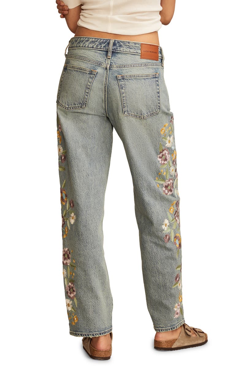 Lucky Brand The Baggy Straight Leg Jeans, Alternate, color, 