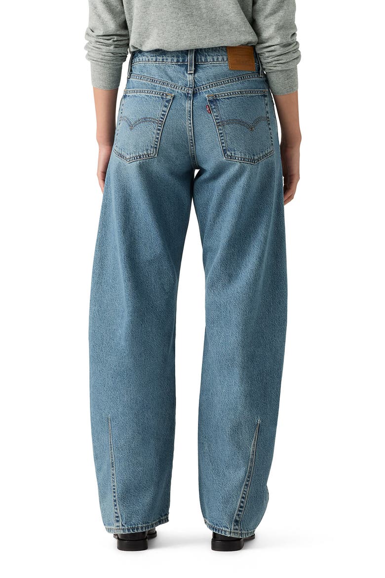 Baggy Dad Barrel Leg Jeans, Alternate, color, EASY DAYS BARREL