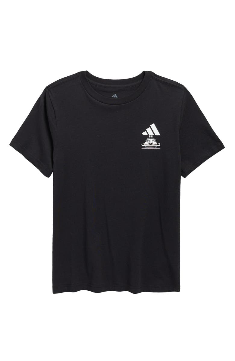 adidas Kids' Skate Life Graphic T-Shirt, Main, color, Black Adi