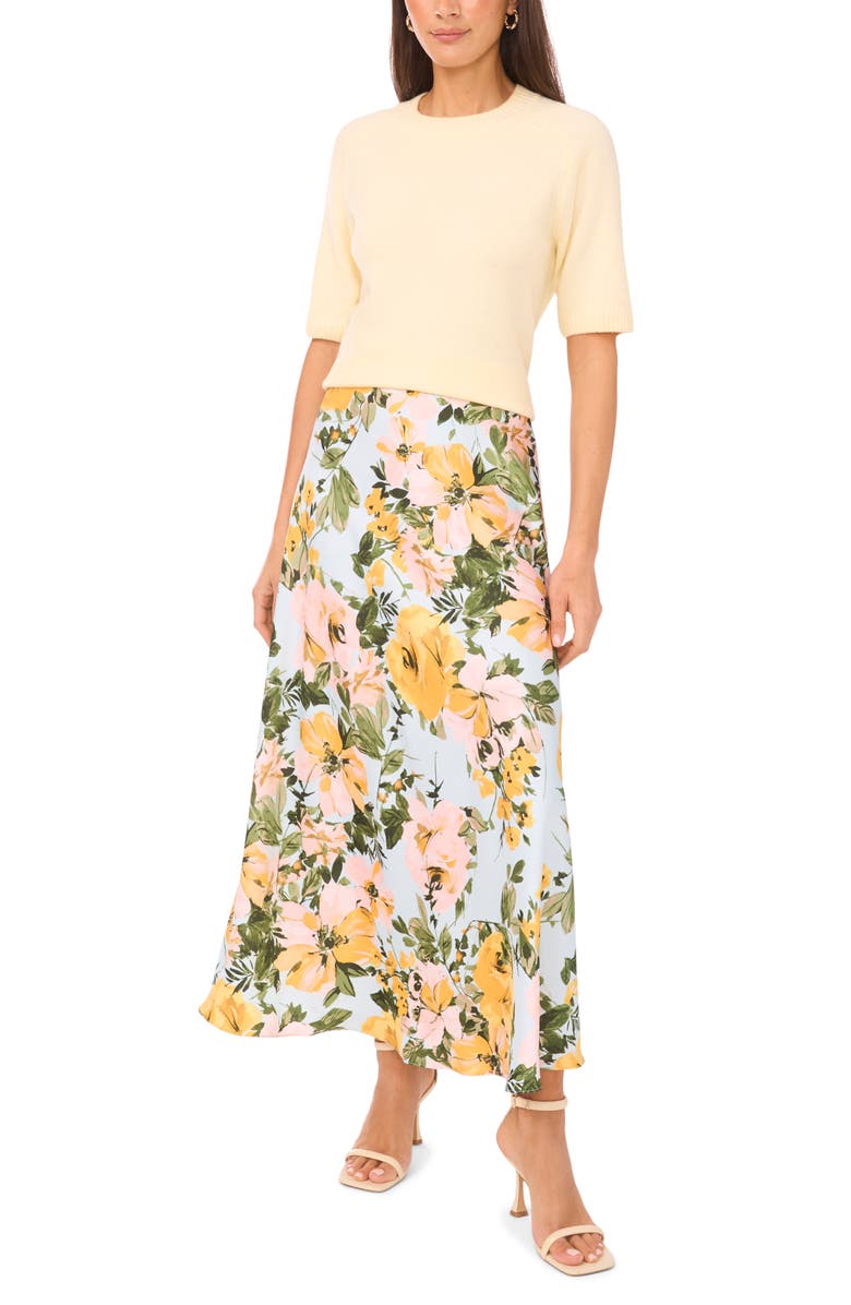 1.STATE Bias Maxi Skirt, Alternate, color, Ice Aqua