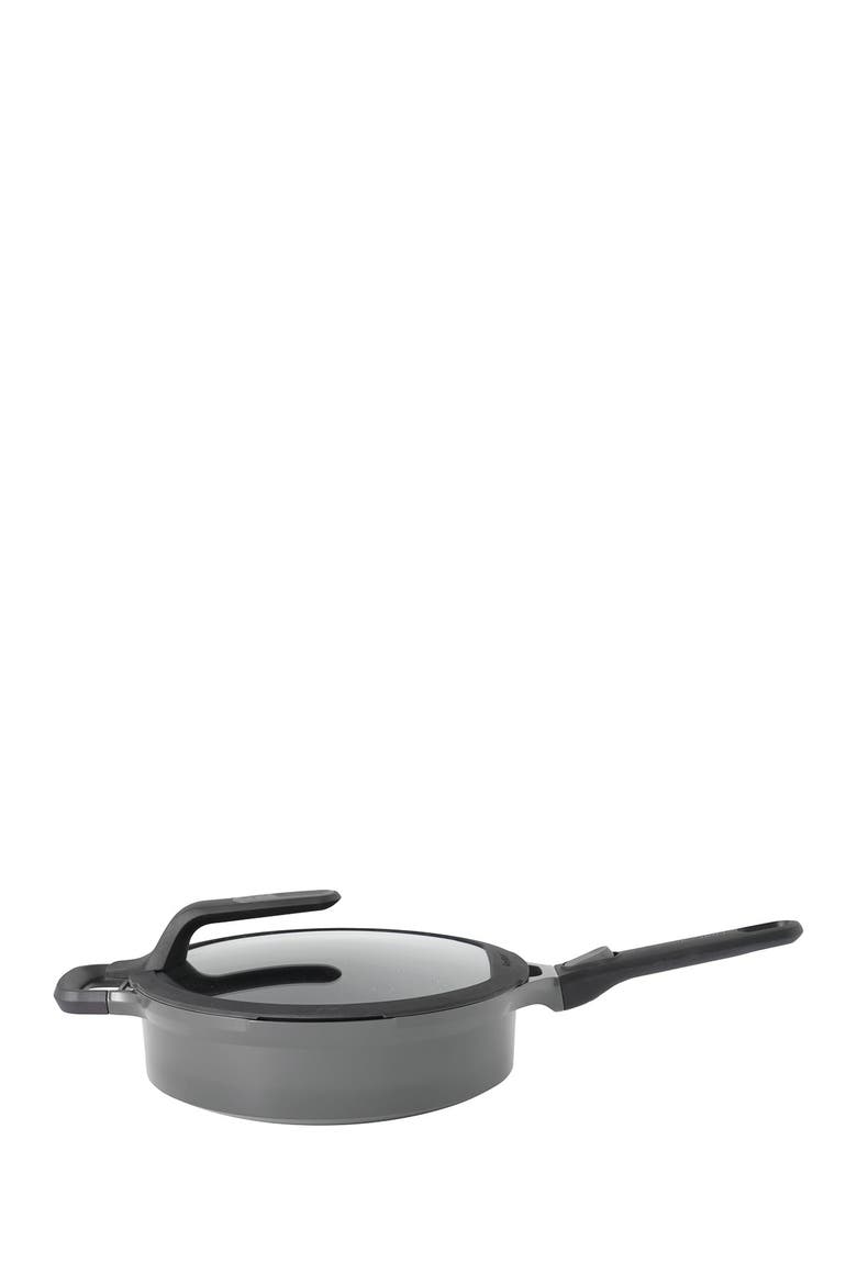 Grey Gem 11" Stay-Cool Covered Saute Pan, Main, color, GREY