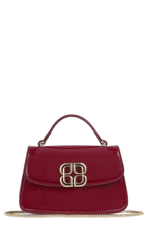 Annabelle Grab Leather Top Handle Bag