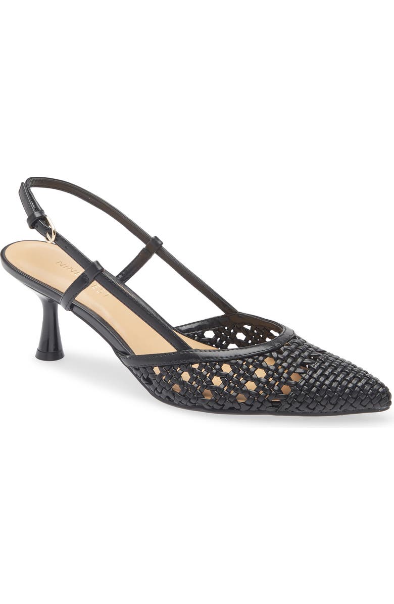 Nine West Rowen Pointed Toe Slingback Pump, Main, color,