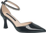 French Connection Champ Faux Leather Pointed Toe Pump