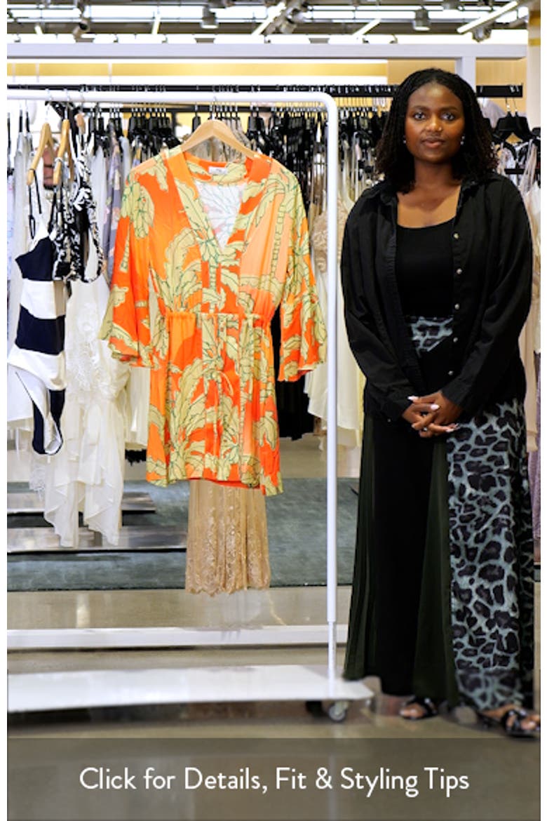 Palm Garden Joy Cover-Up Dress video