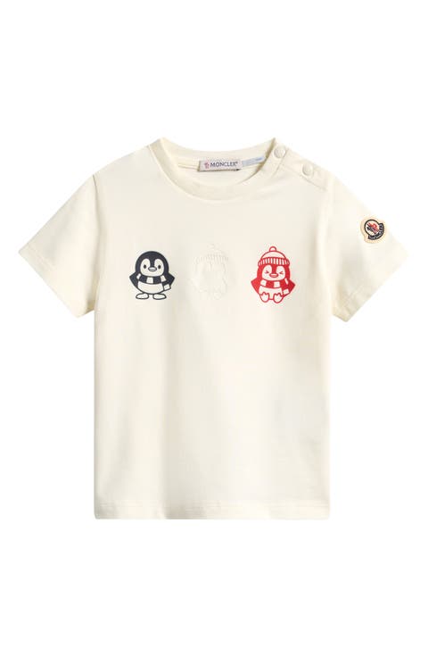 Kids' Logo Stretch Cotton Graphic T-Shirt