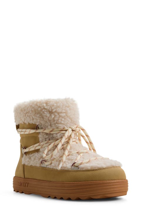 Hot Cocoa Faux Shearling Boot