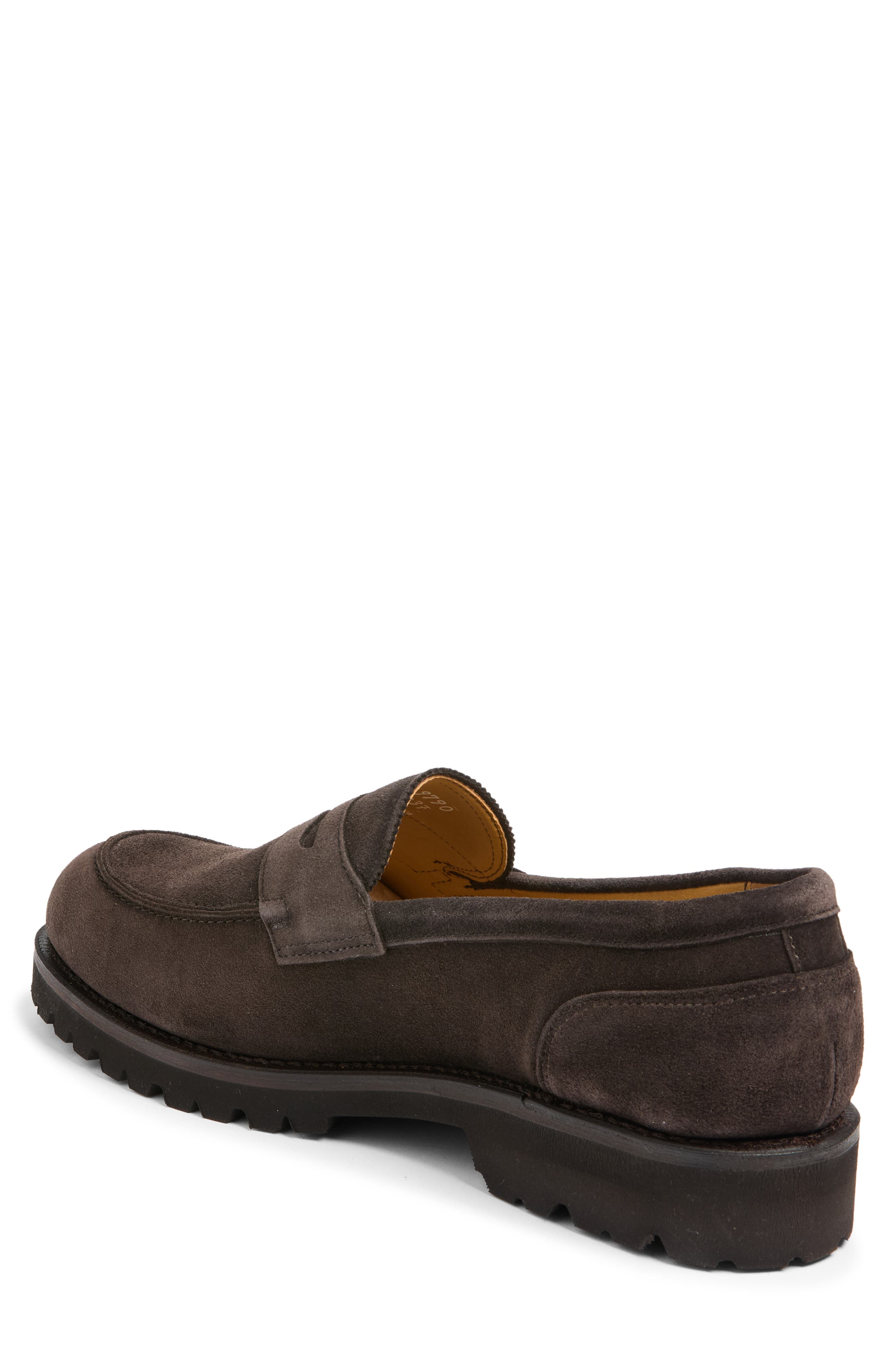 Miller Reserve Vibram Lug Penny Loafer, Alternate, color, BITTER CHOCOLATE