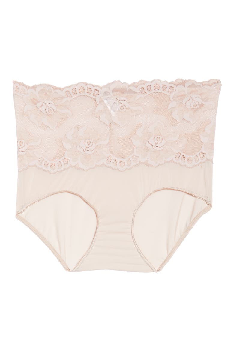 Light and Lacy Brief, Alternate, color, ROSE DUST