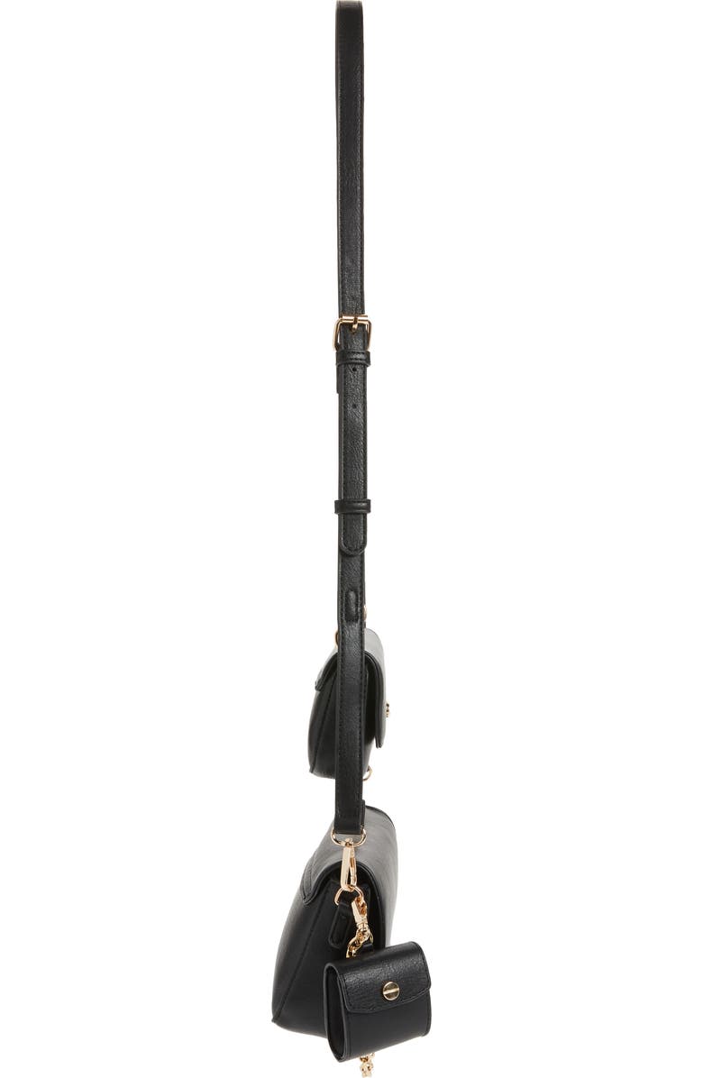 Mali + Lili Three-Piece Vegan Leather Convertible Crossbody Bag, Alternate, color,