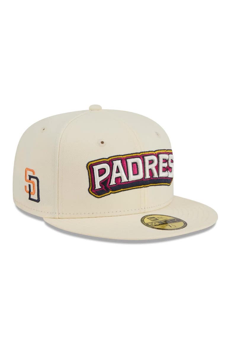 Men's New Era Cream San Diego Padres 2026 City Connect 59FIFTY Fitted Hat, Main, color, Cream