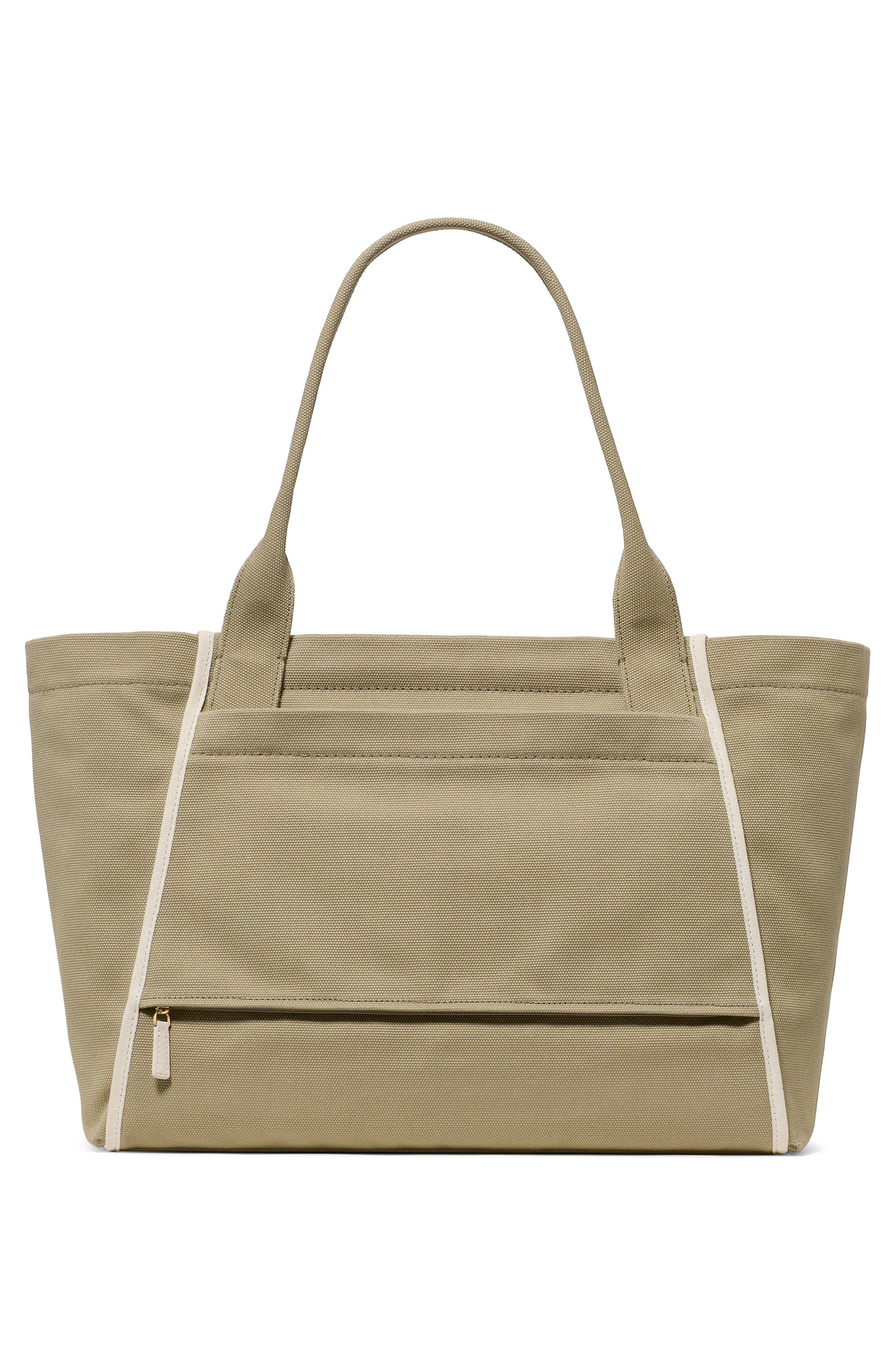 dash canvas large tote bag, Alternate, color, DRIED BAY LEAF