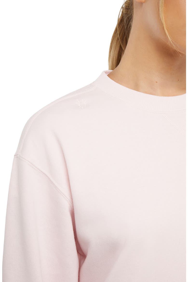 Alex Sweatshirt, Alternate, color, PALE LILAC PALMS