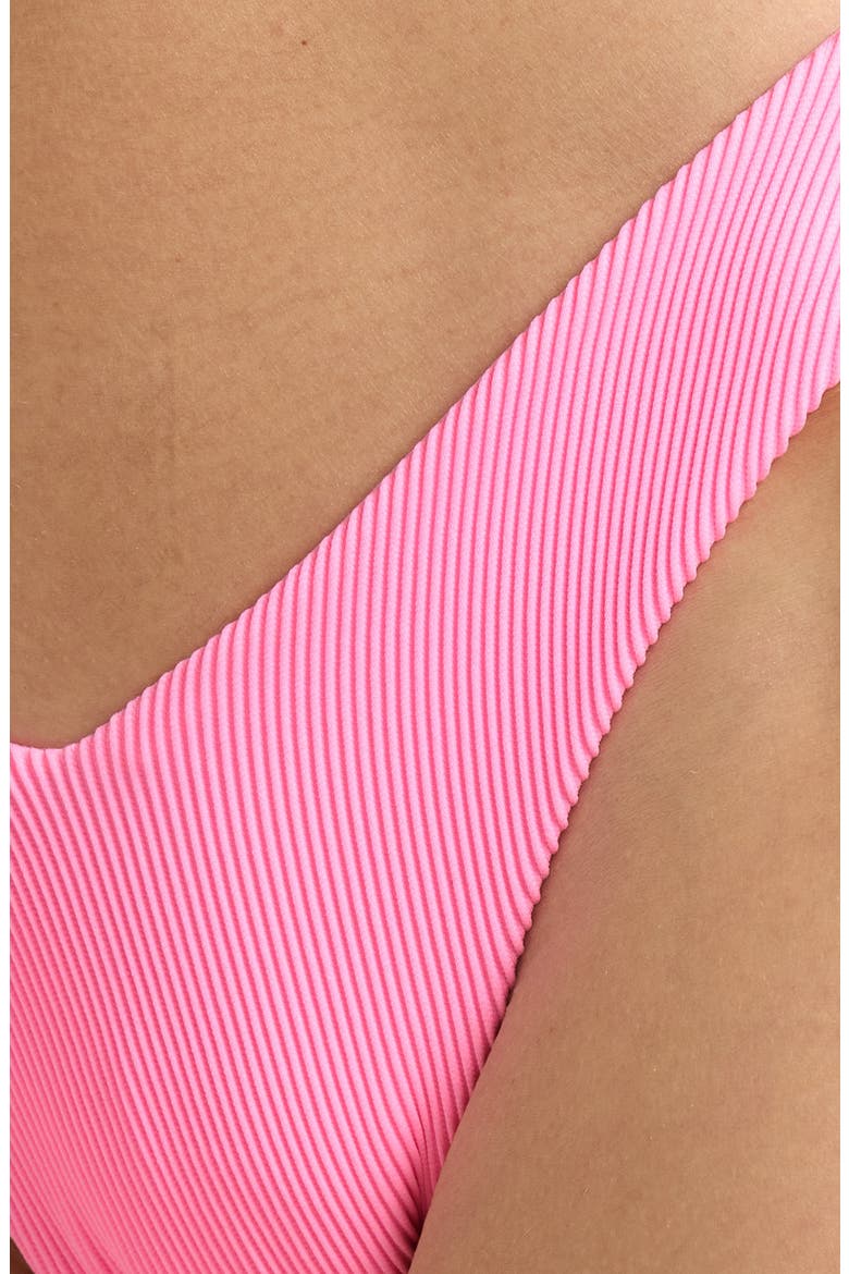 Y-Cut Cheeky Bikini Bottoms, Alternate, color, FAIRY FLOSS