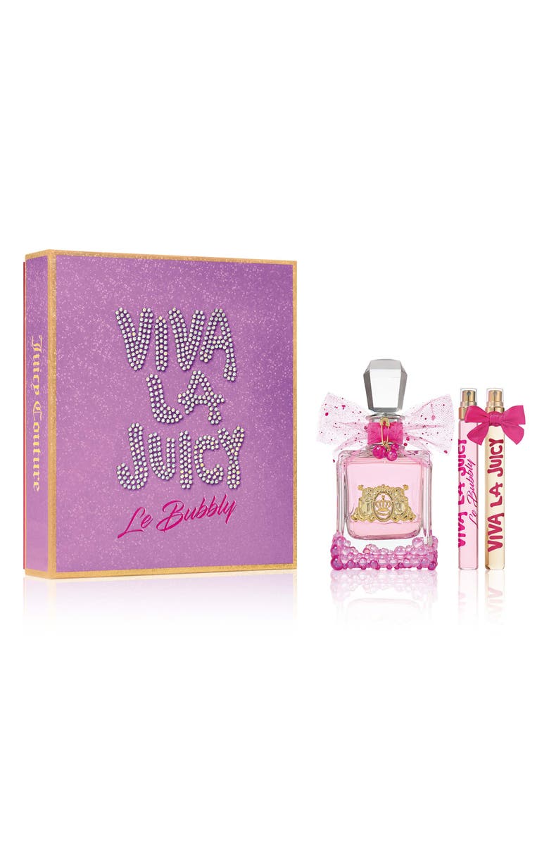 Juicy Couture Viva La Juicy Le Bubbly Eau de Parfum Set $190 Value, Main, color, 