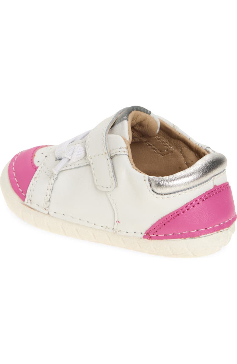 OLD SOLES Kids' Windy Pave Sneaker, Alternate, color, Snow / Rosy / Silver