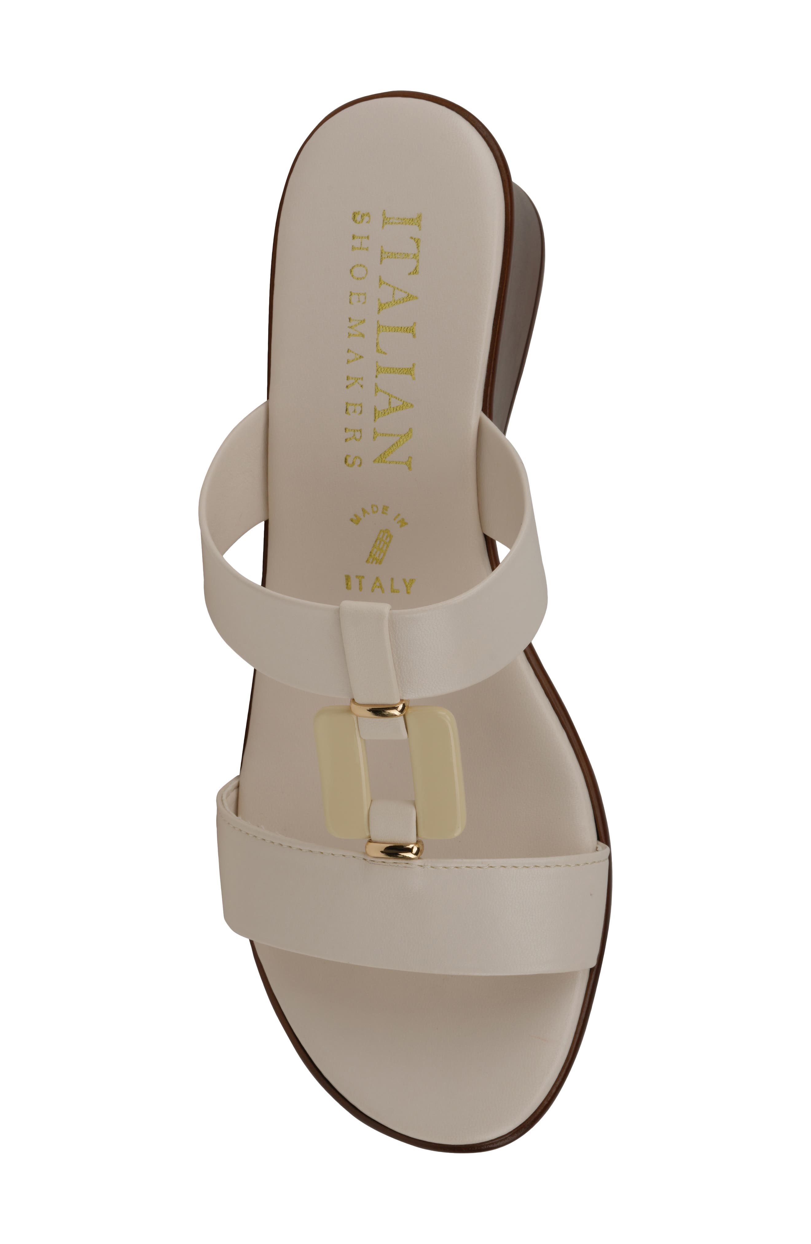 Tenley H-Strap Wedge Sandal, Alternate, color, BONE