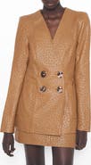AS by DF Nadine Upcycled Leather Blazer