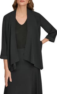 Donna Karan New York Open Front Jacket