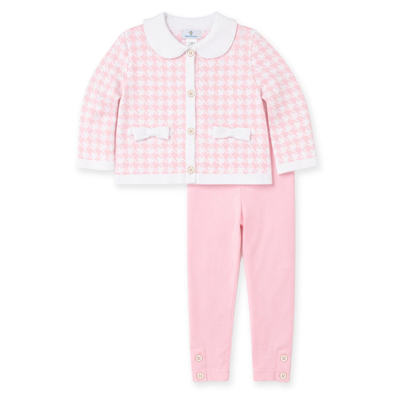selected Pink & White Houndstooth