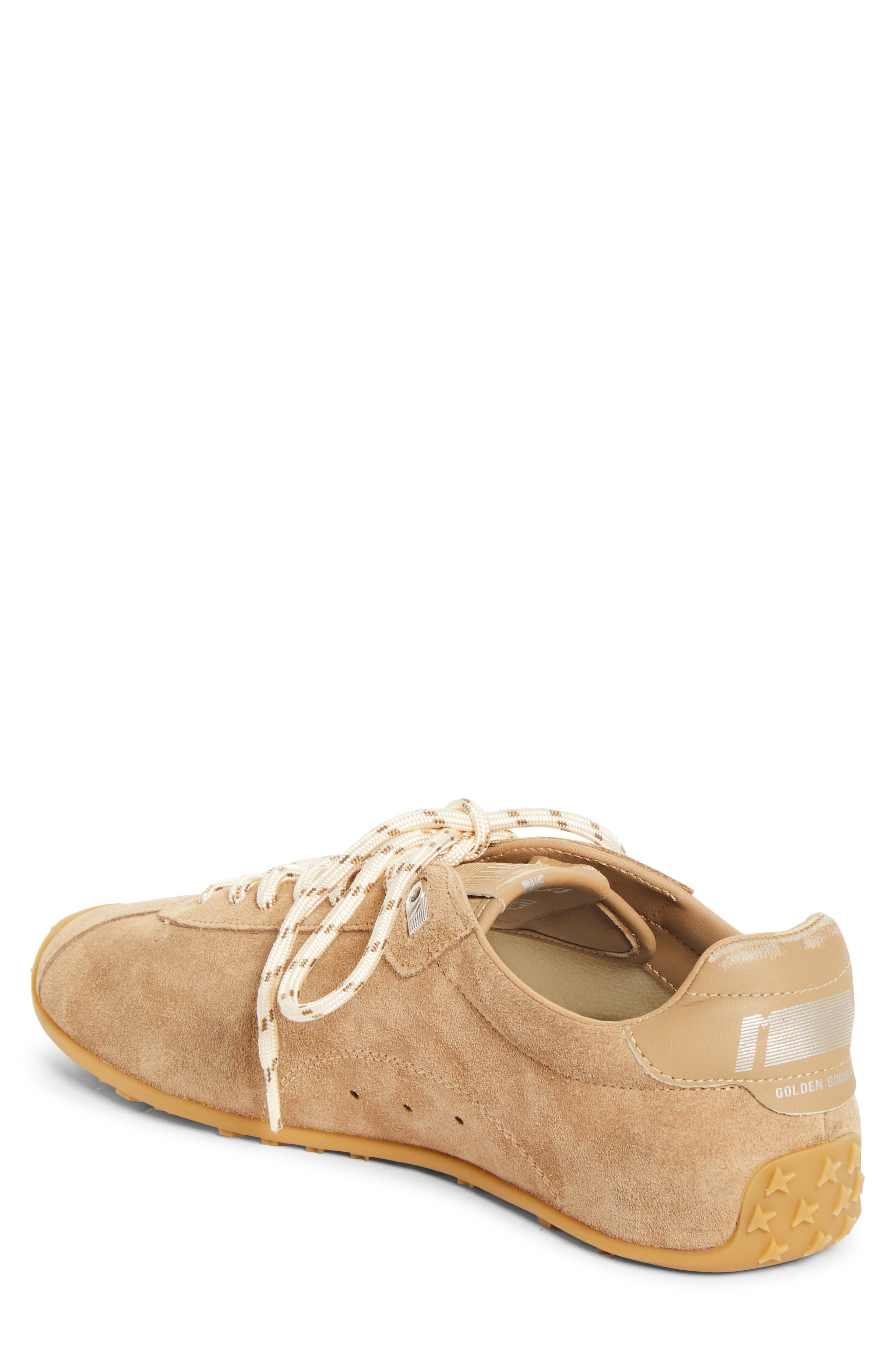 Golden Goose Marathon Speed Sneaker, Alternate, color, Tobacco/ Silver