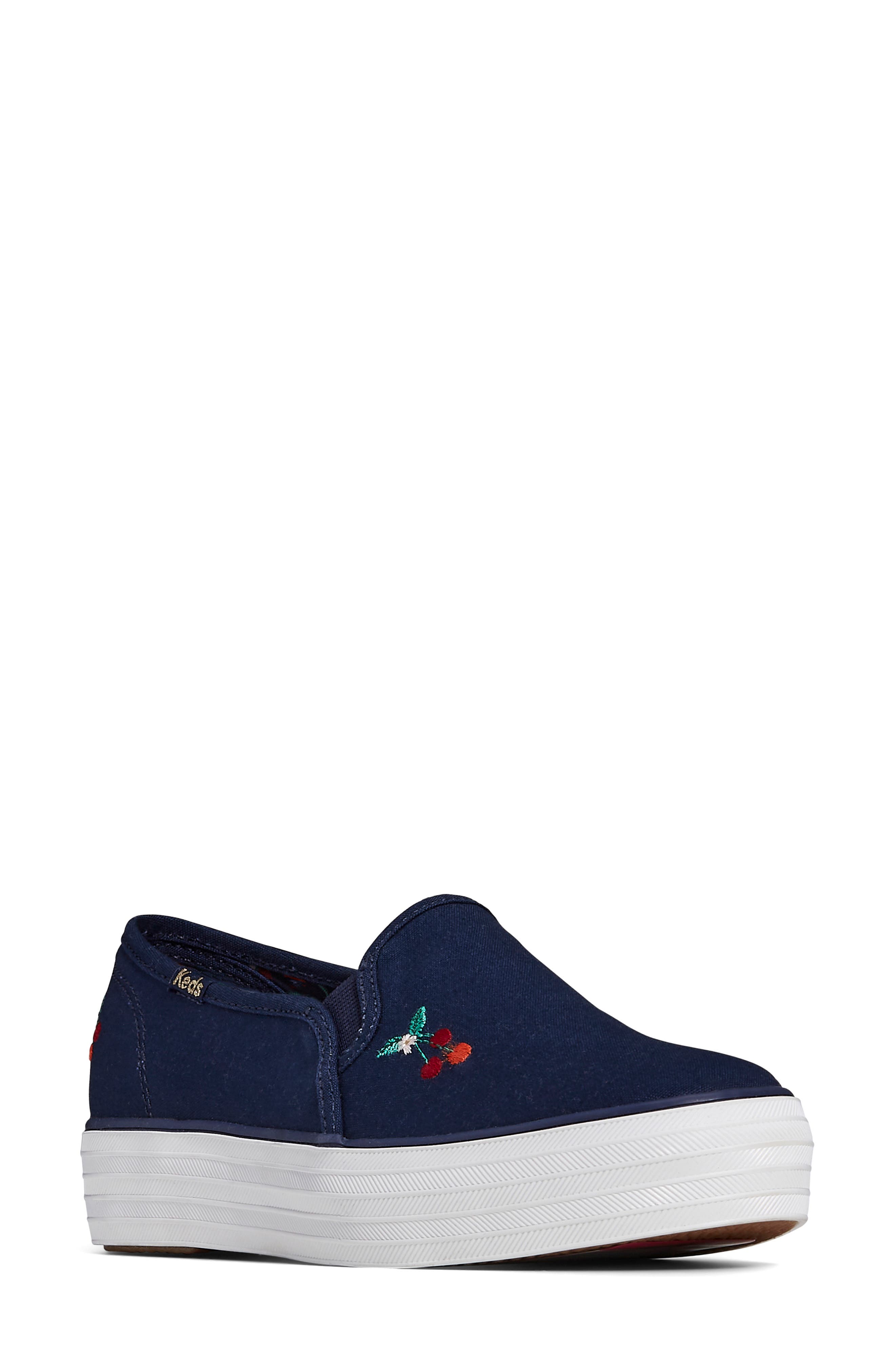 Keds<sup>®</sup> x Rifle Paper Co. Deck Platform Slip-On Shoe, Main, color, 