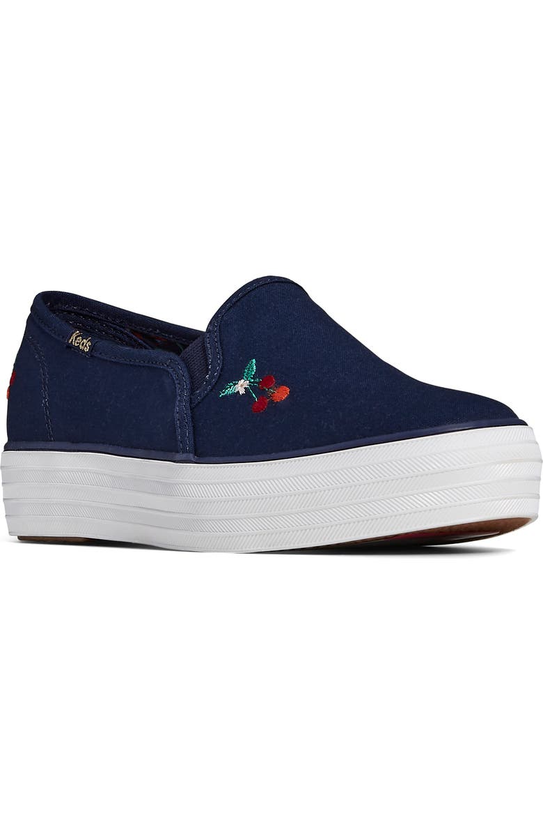 Keds<sup>®</sup> x Rifle Paper Co. Deck Platform Slip-On Shoe, Main, color,