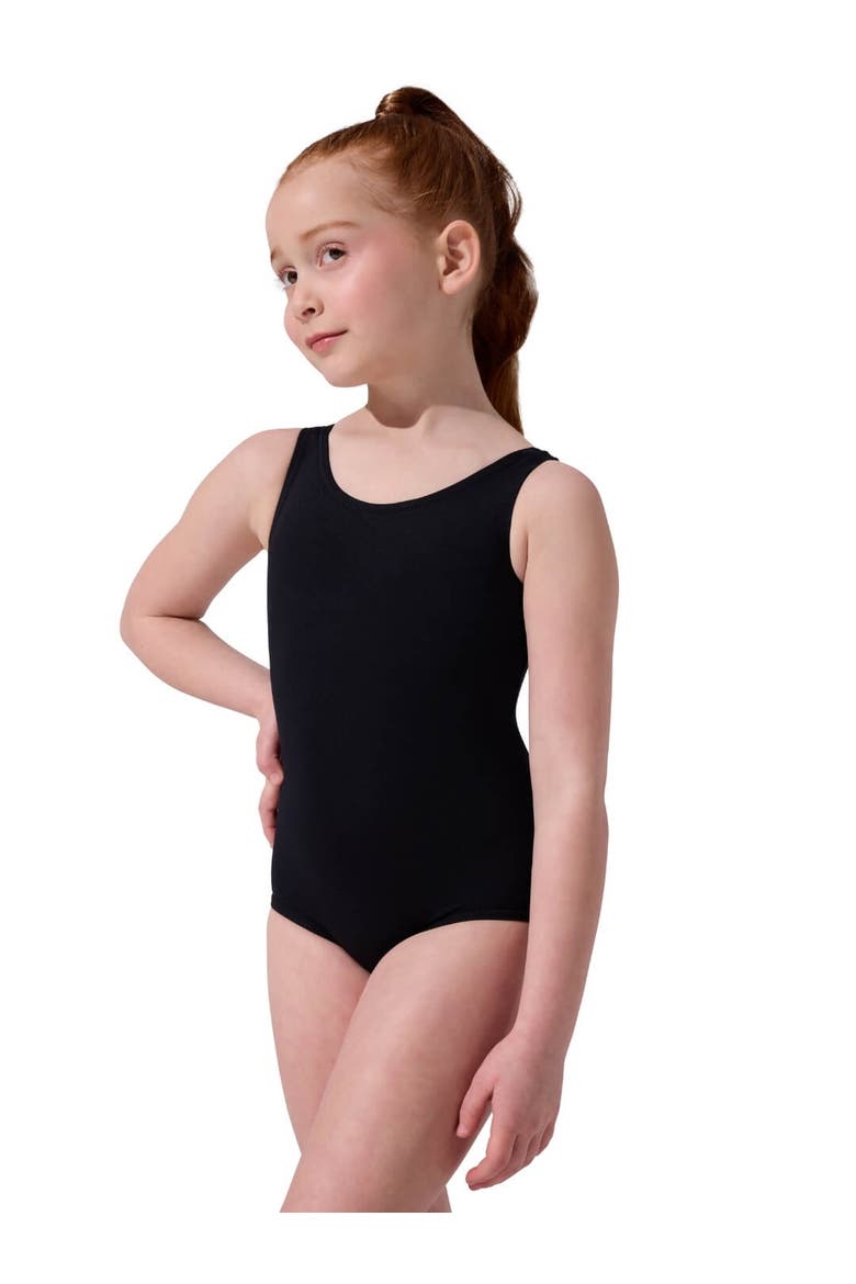 Team Basics Tank Leotard, Main, color, Black