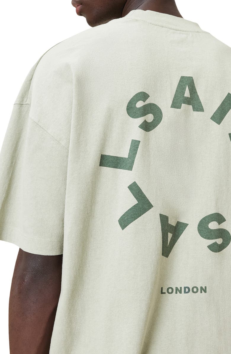 AllSaints Tierra Short Sleeve Logo Graphic T-Shirt, Alternate, color, 