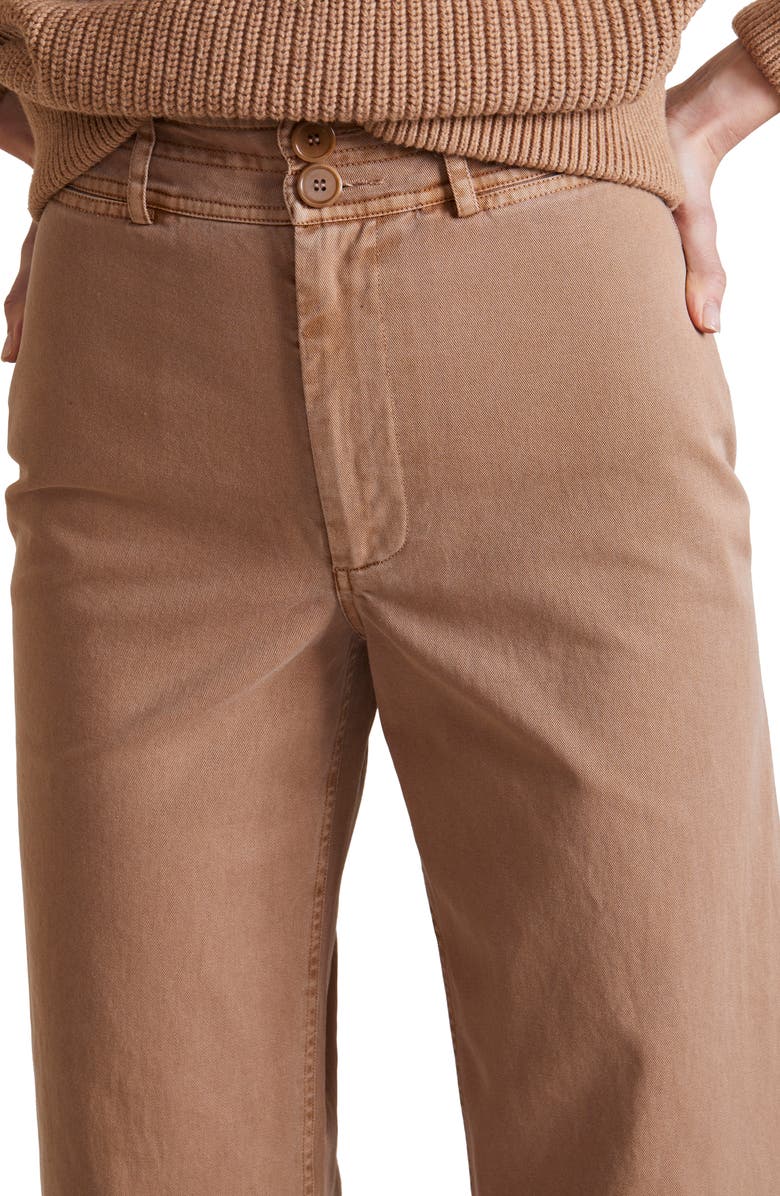 Apiece Apart Merida Wide Leg Crop Pants, Alternate, color, 