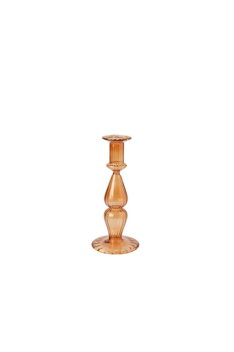 Nalia Marmalade Candlestick, Main, color, Marmalade