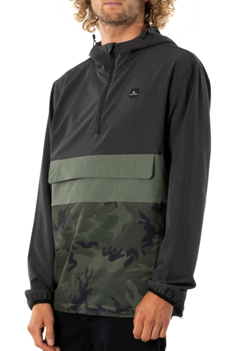 Elite Anti Series Anorak, Alternate, color, BLACK