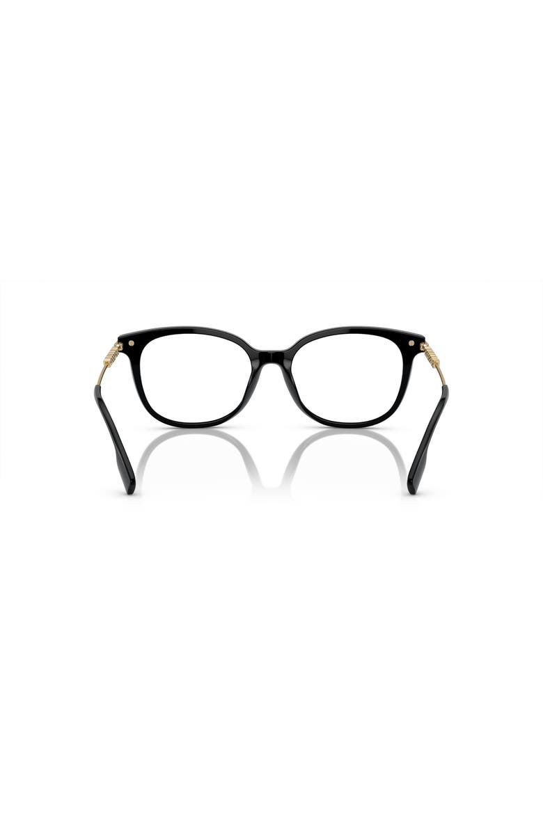 Burberry 53mm Square optical glasses, Alternate, color, Black